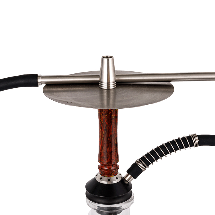 Roisín Gloine Trédhearcach+Cruach Dhosmálta+Tube Roisín Pom Hookah Poll Aonair 40cm